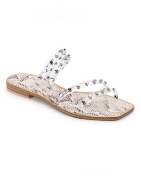 Dolce Vita Izabel Studded Strappy Flat Sandals Size 7.5